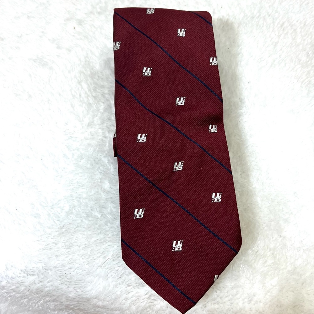 Vintage Givenchy Burgundy Neck Tie